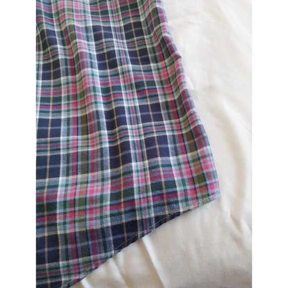 Polo Ralph Lauren Classic Performance Flannel Shirt Plaid Red Blue Green XXL - Picture 16 of 16